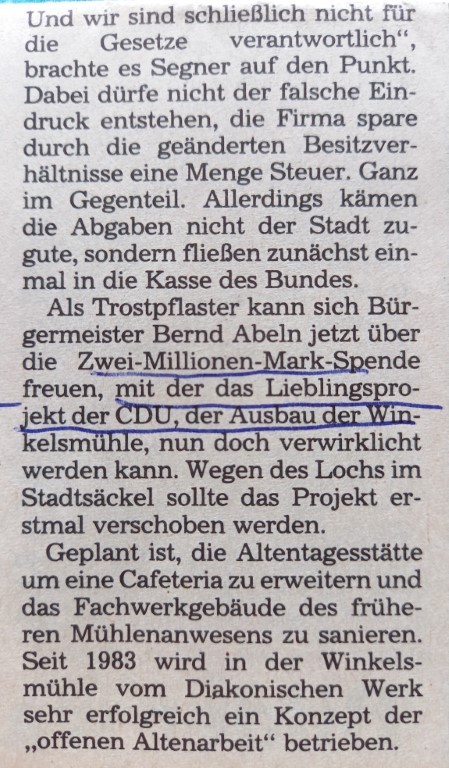 Stadtanzeiger 1990