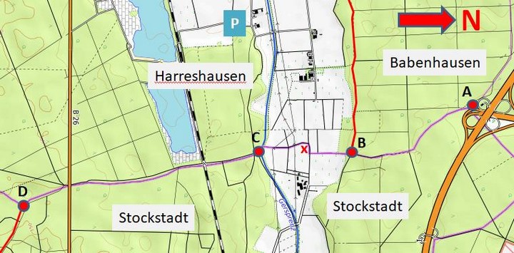 Grenzkarte Babenhausen-Stockstadt