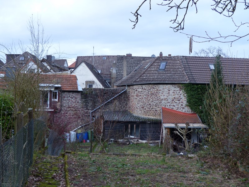 Südliche Stadtmauer von Dreieichenhain