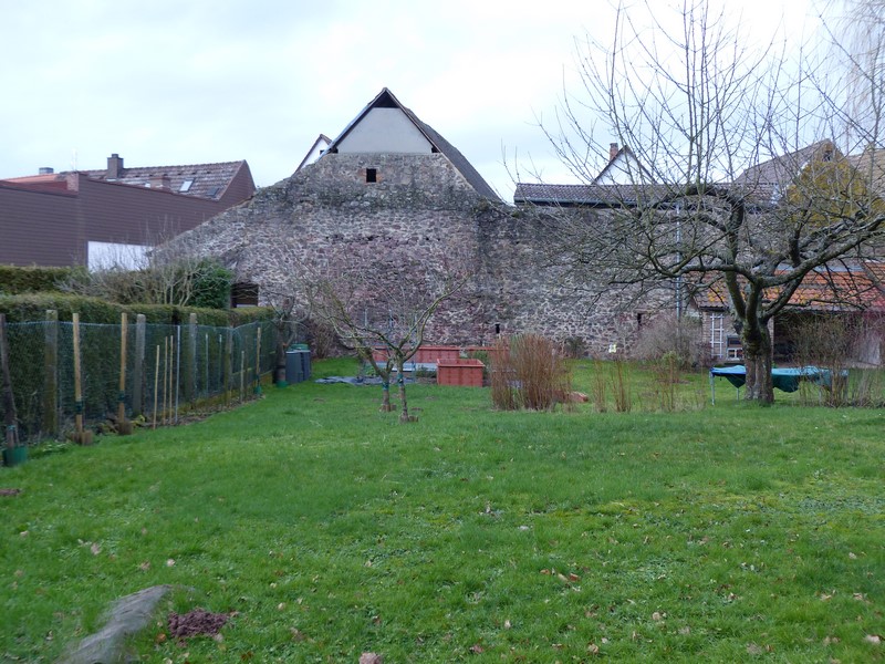 Südliche Stadtmauer von Dreieichenhain