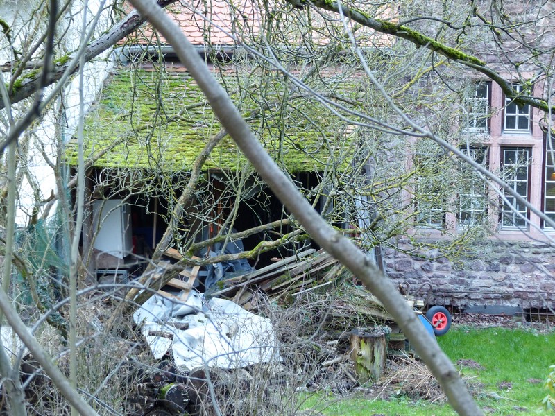 Südliche Stadtmauer von Dreieichenhain