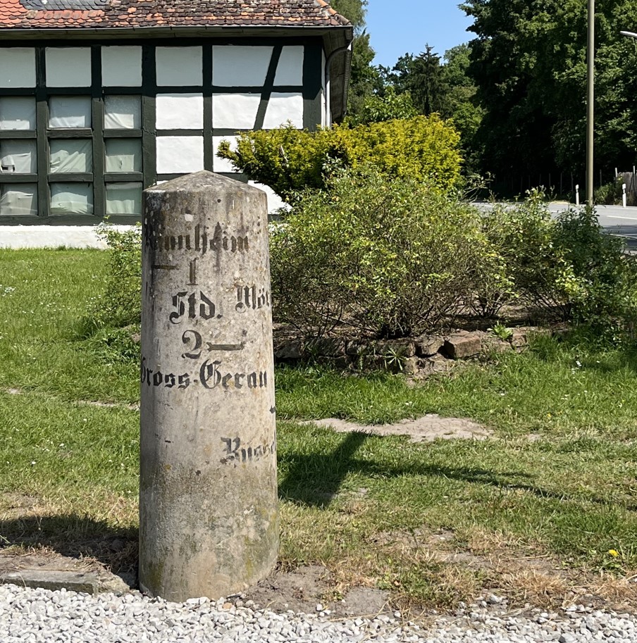 Meilenstein Mönchbruch