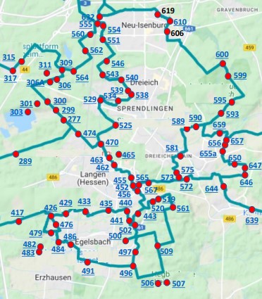 Regionaöparkstelen