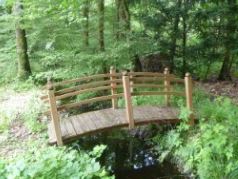 Holzbrücke